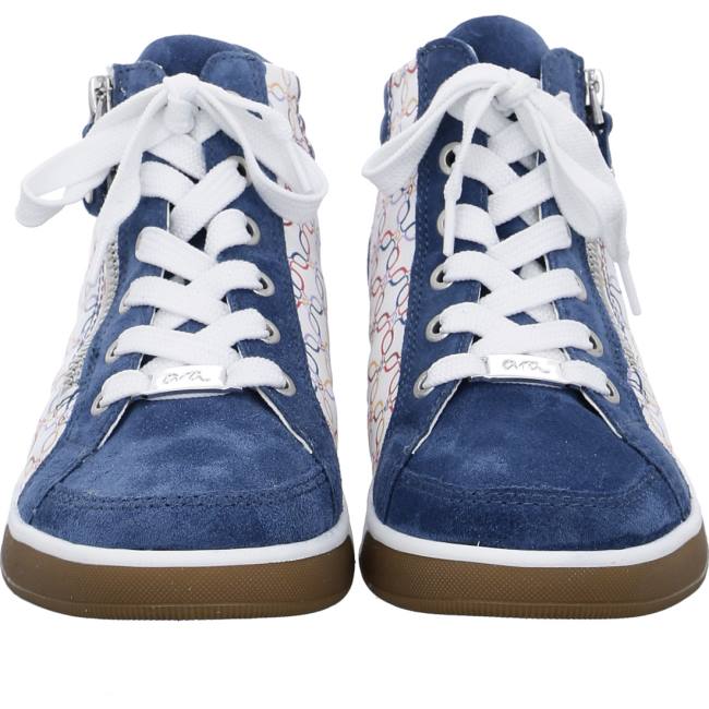 Basket Ara High Top Rom Bleu Femme | LIZ-7202415