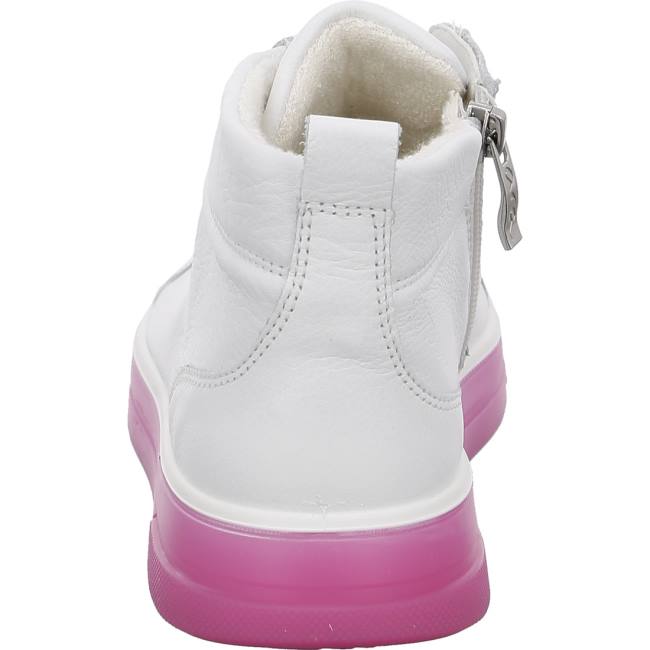 Basket Ara Frisco Blanche Femme | XQY-6361060