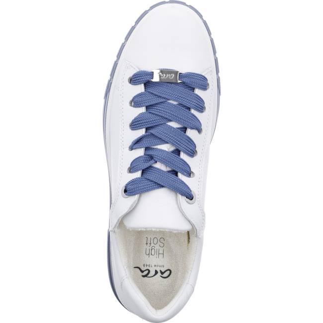 Basket Ara Frisco Blanche Femme | ZUV-4487452