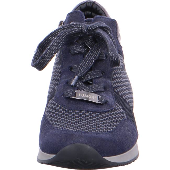 Basket Ara High Top Lissabon Bleu Femme | EWS-2053234