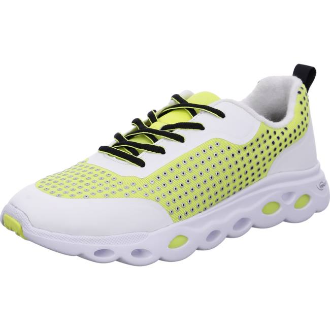 Basket Ara Energystep Racer Jaune Femme | CCI-1014928