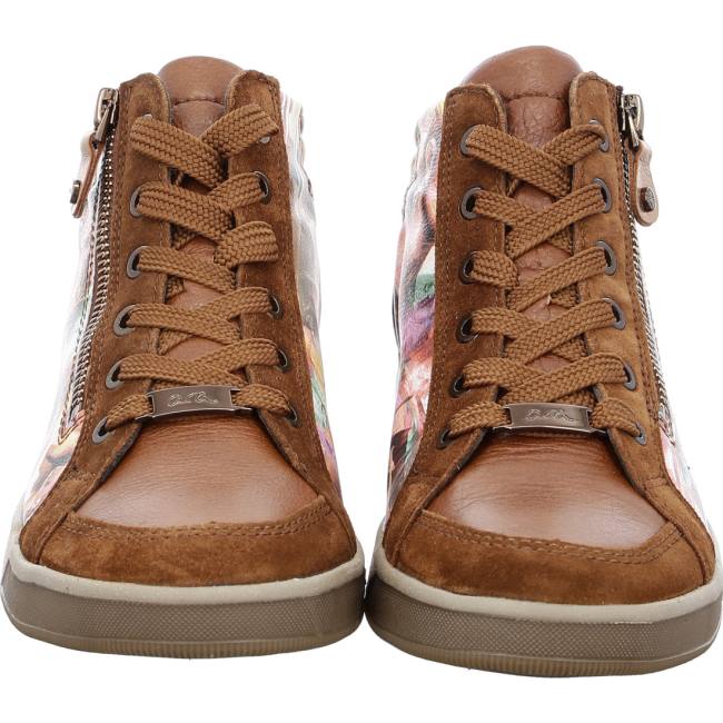 Basket Ara High Top Rom Marron Femme | HPQ-0745409