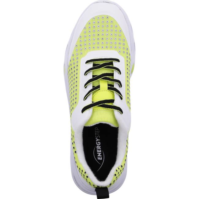 Basket Ara Energystep Racer Jaune Femme | CCI-1014928