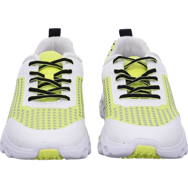 Basket Ara Energystep Racer Jaune Femme | CCI-1014928