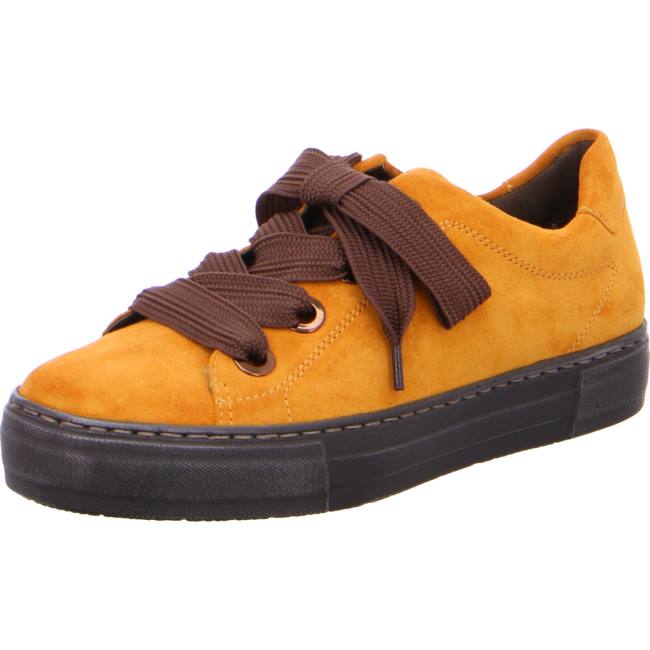 Basket Ara Courtyard Jaune Femme | DIO-4350843