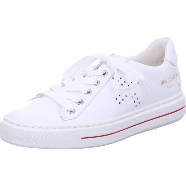 Basket Ara Courtyard Blanche Femme | IQU-7946209