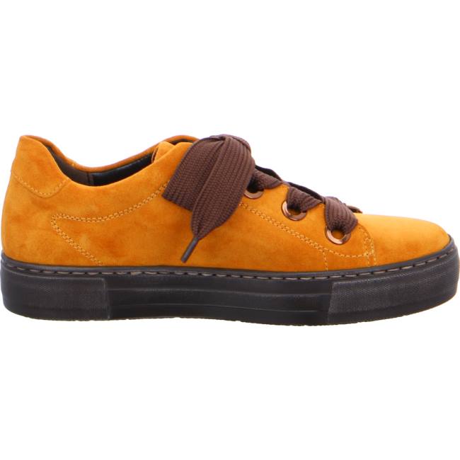 Basket Ara Courtyard Jaune Femme | DIO-4350843