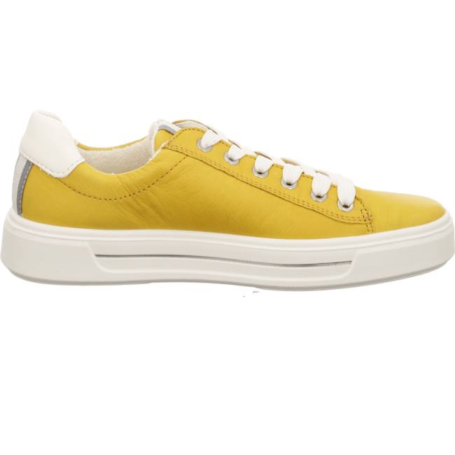 Basket Ara Courtyard Jaune Femme | GZX-5268091