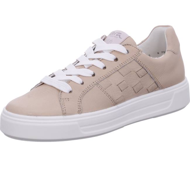 Basket Ara Courtyard Beige Femme | QVV-4601355