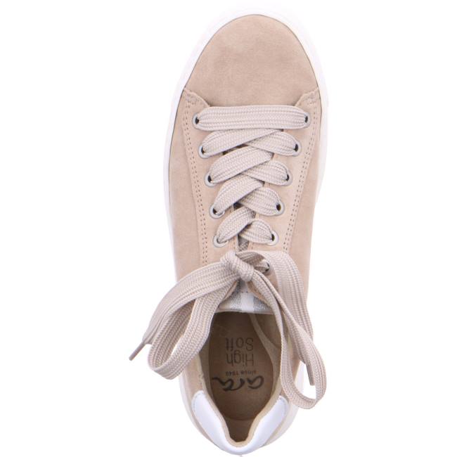 Basket Ara Courtyard Beige Femme | NOM-4949964