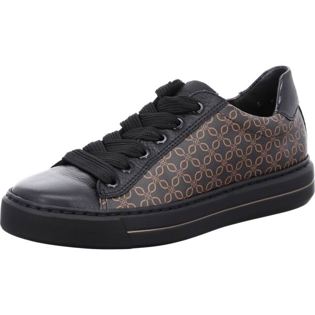 Basket Ara Courtyard Noir Femme | SUA-6635483