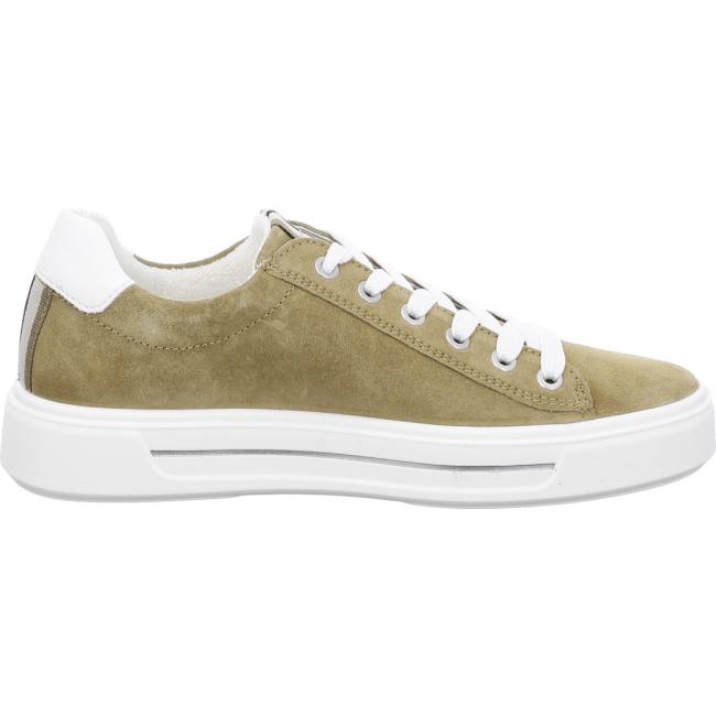 Basket Ara Courtyard Vert Femme | HVH-7501925