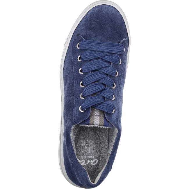 Basket Ara Courtyard Bleu Femme | OVR-9853110