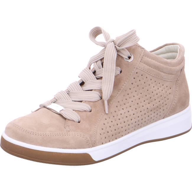 Basket Ara Ankle Rom Beige Femme | LQV-3223652