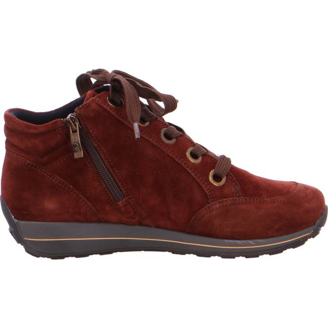 Basket Ara Ankle Osaka Marron Femme | FMH-6184200