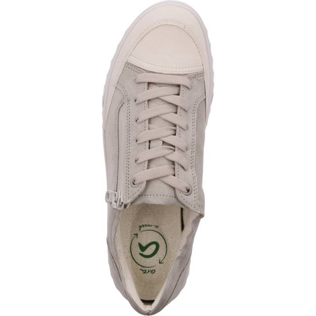 Basket Ara Avio Bianco Lime Grise Femme | JLJ-1176470