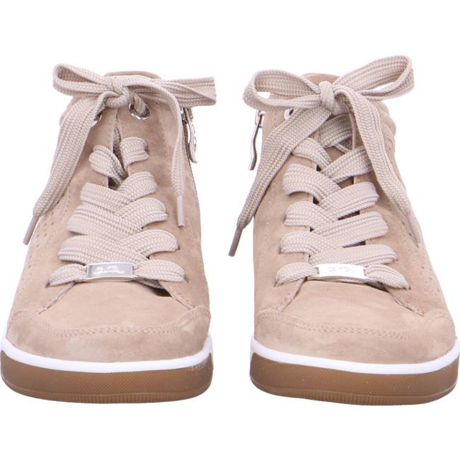 Basket Ara Ankle Rom Beige Femme | LQV-3223652